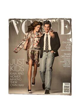 Vogue Magazine September 2026 Kaia Gerber and Homer Gere